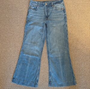 American Eagle Outfitters Light Blue Flare Jeans